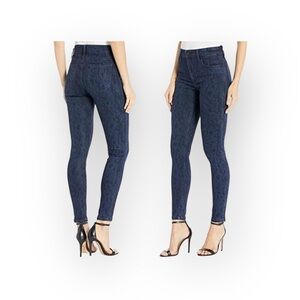 new Joe's Jeans ㋛ Charlie Hi Rise Skinny Ankle ㋛ Indigo Python Print ㋛ 24 25 26